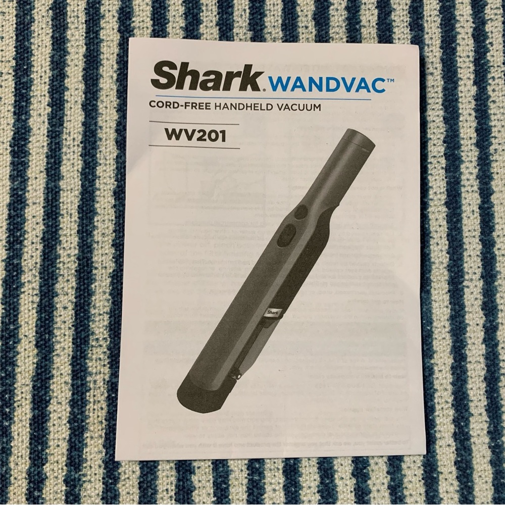 Shark - WV201 WANDVAC Cordless Hand Vac, Lightweight at 1.4 lbs. New without box - Picture 8 of 9